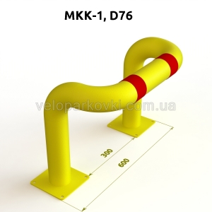 Колесовідбійник для захисту колон МКК-1, D76